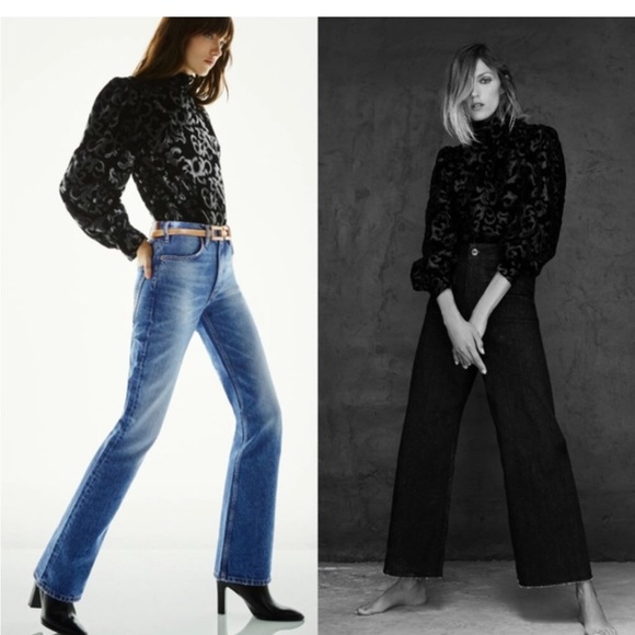 Zara Tops - Zara embroidered top